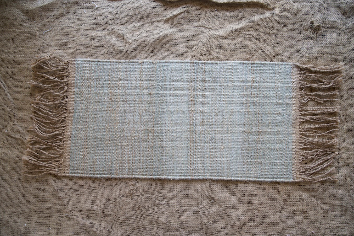 Punja Loom-Surface-Wool-Jute