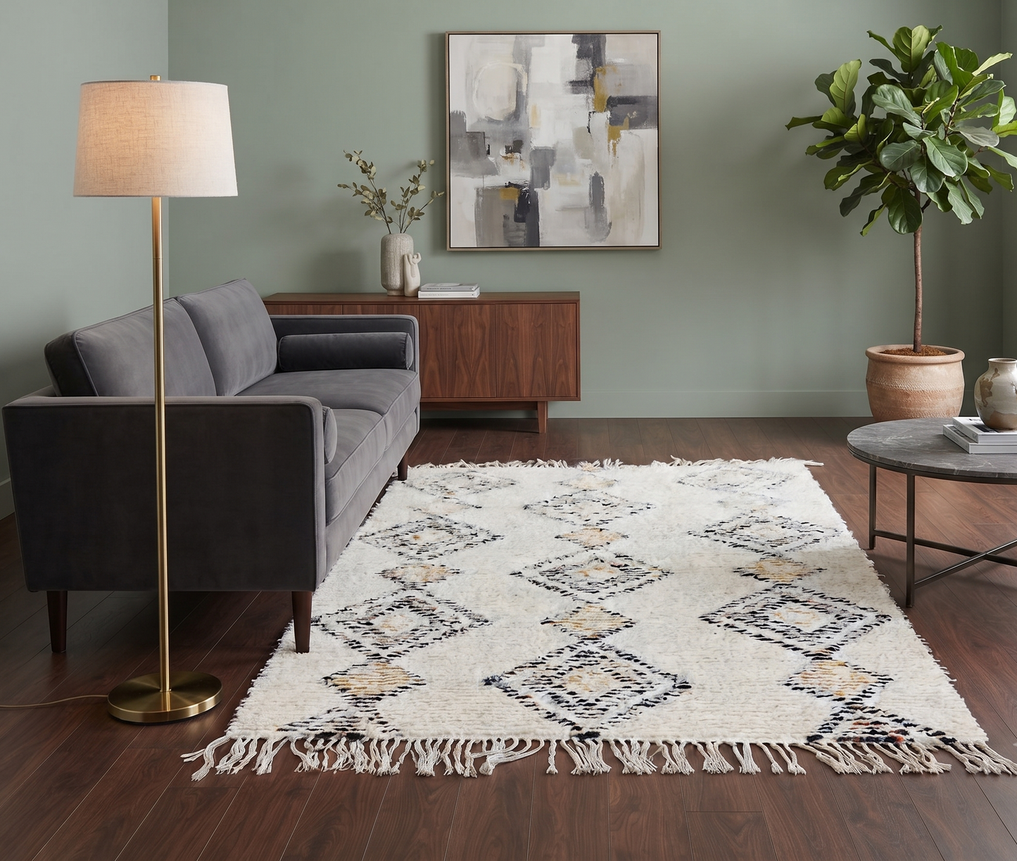 Punja Loom Shaggy Surface Wool