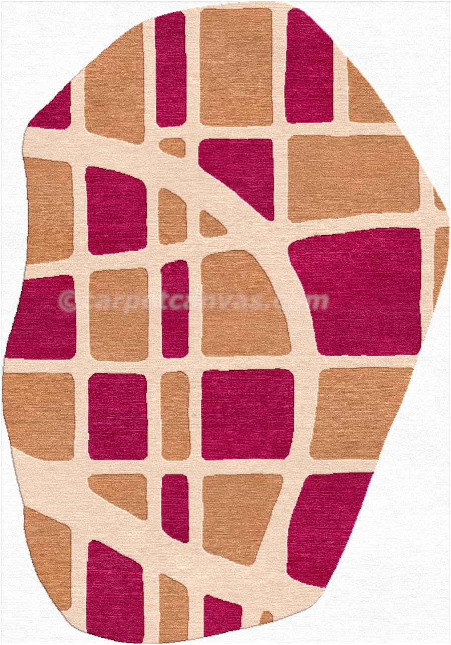 Hand tufted wool rug - Emily