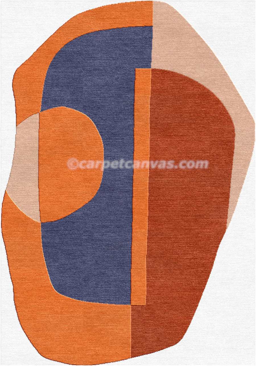 Hand tufted wool rug - Platinum