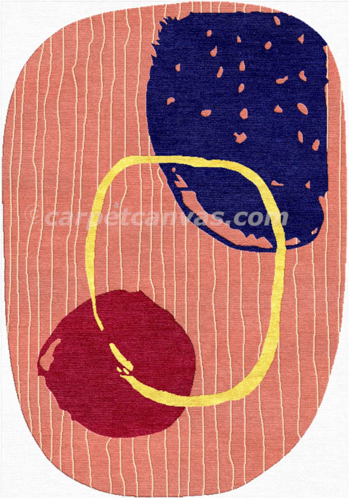 Hand tufted wool rug - Rubin
