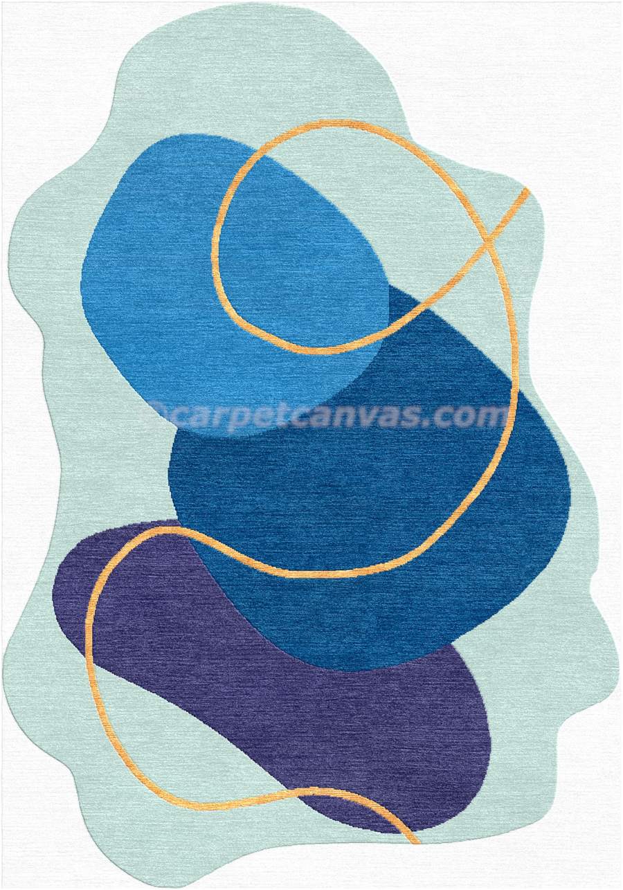 Hand tufted wool rug - Aura