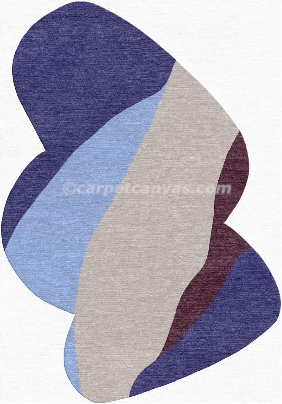 Hand tufted wool rug - Celia