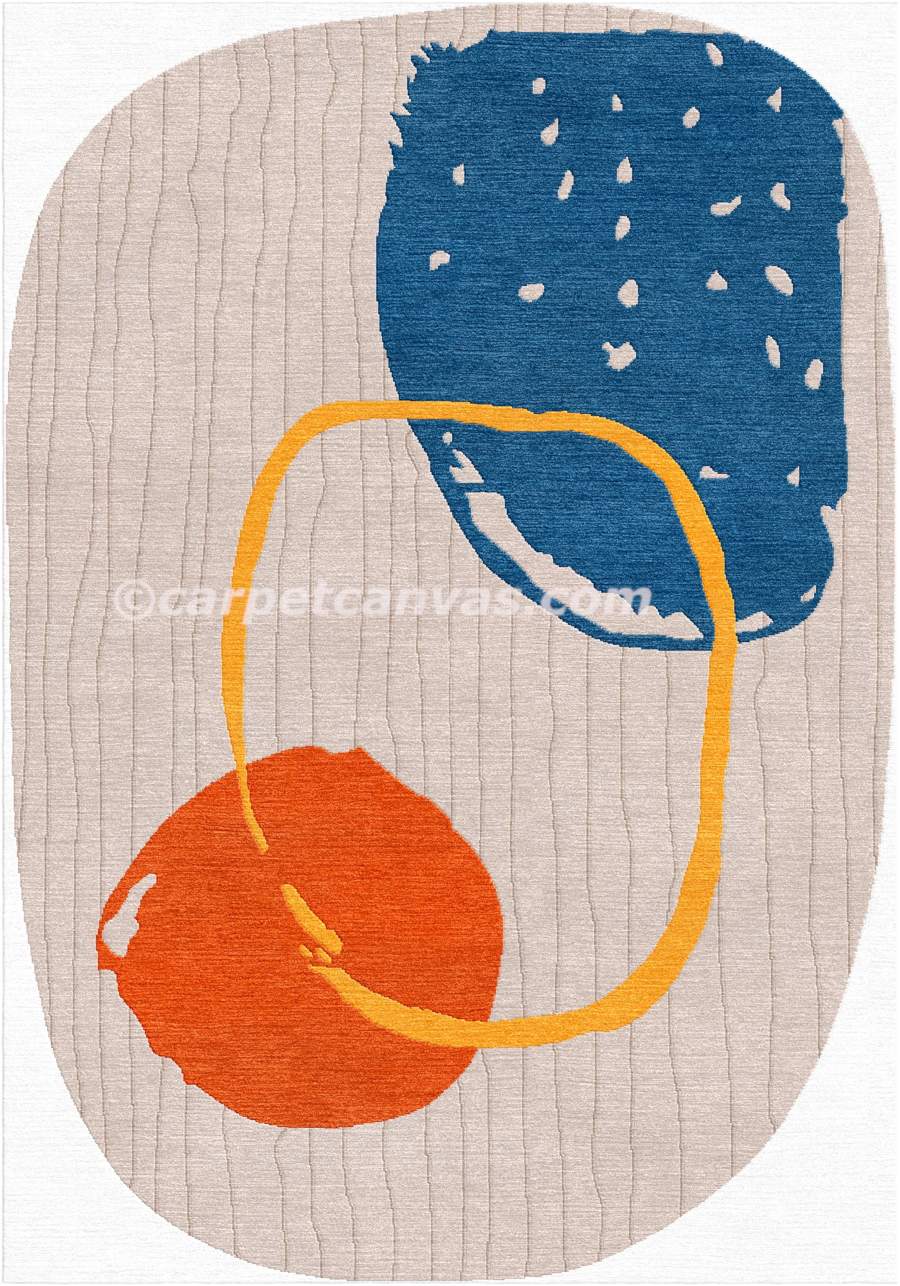 Hand tufted wool rug - Rubin