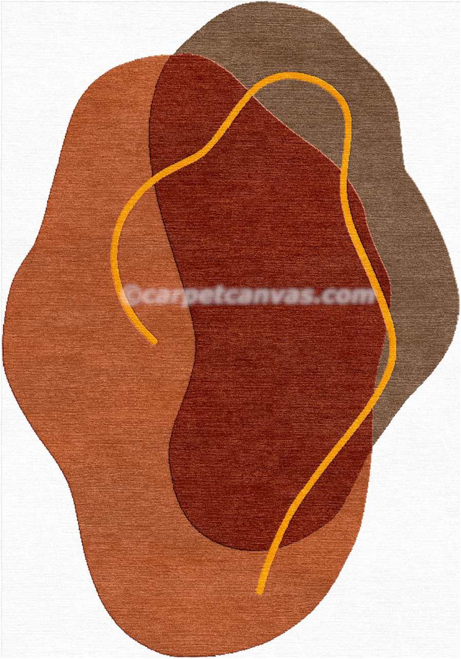 Hand tufted wool rug - Zara
