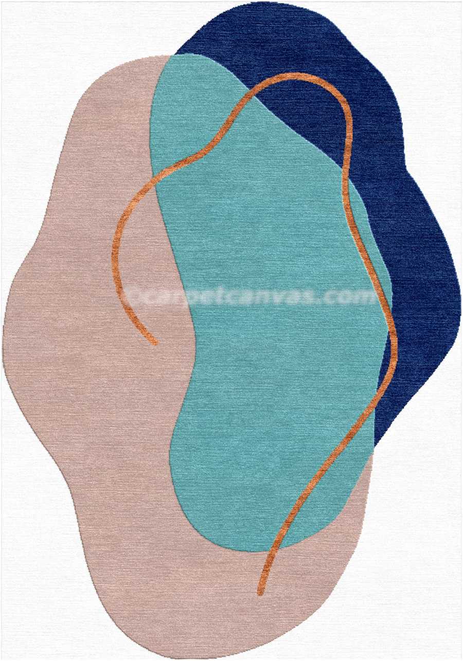 Hand tufted wool rug - Zara
