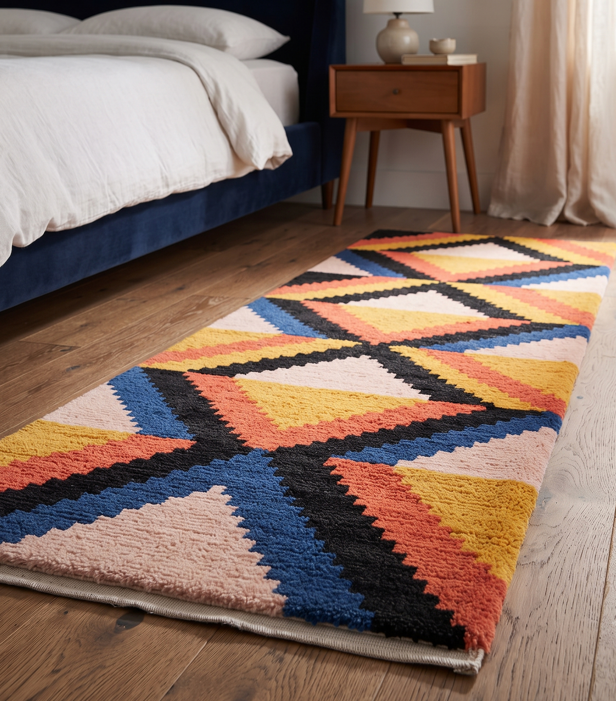 Bedside Runner - Nomad lines