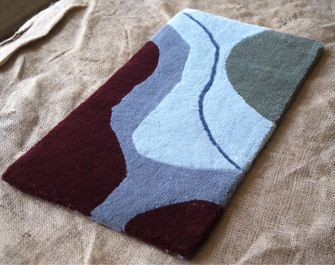 Hand Tufted-Surface-Wool & Viscose