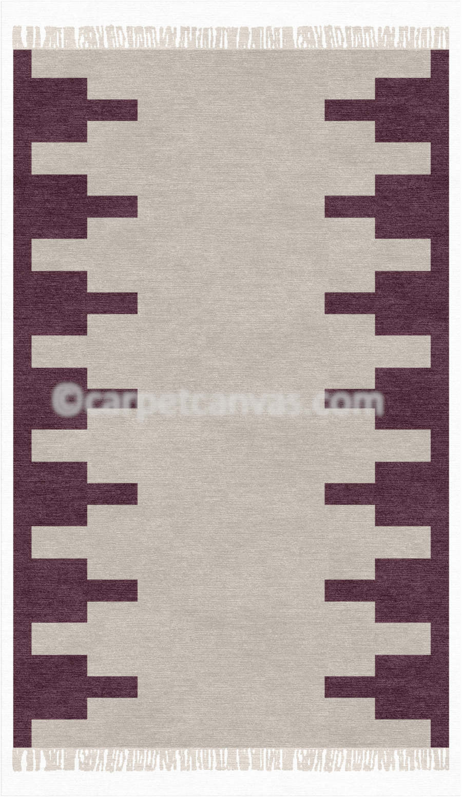 Wool Kilim hand made Dhurry - Porus