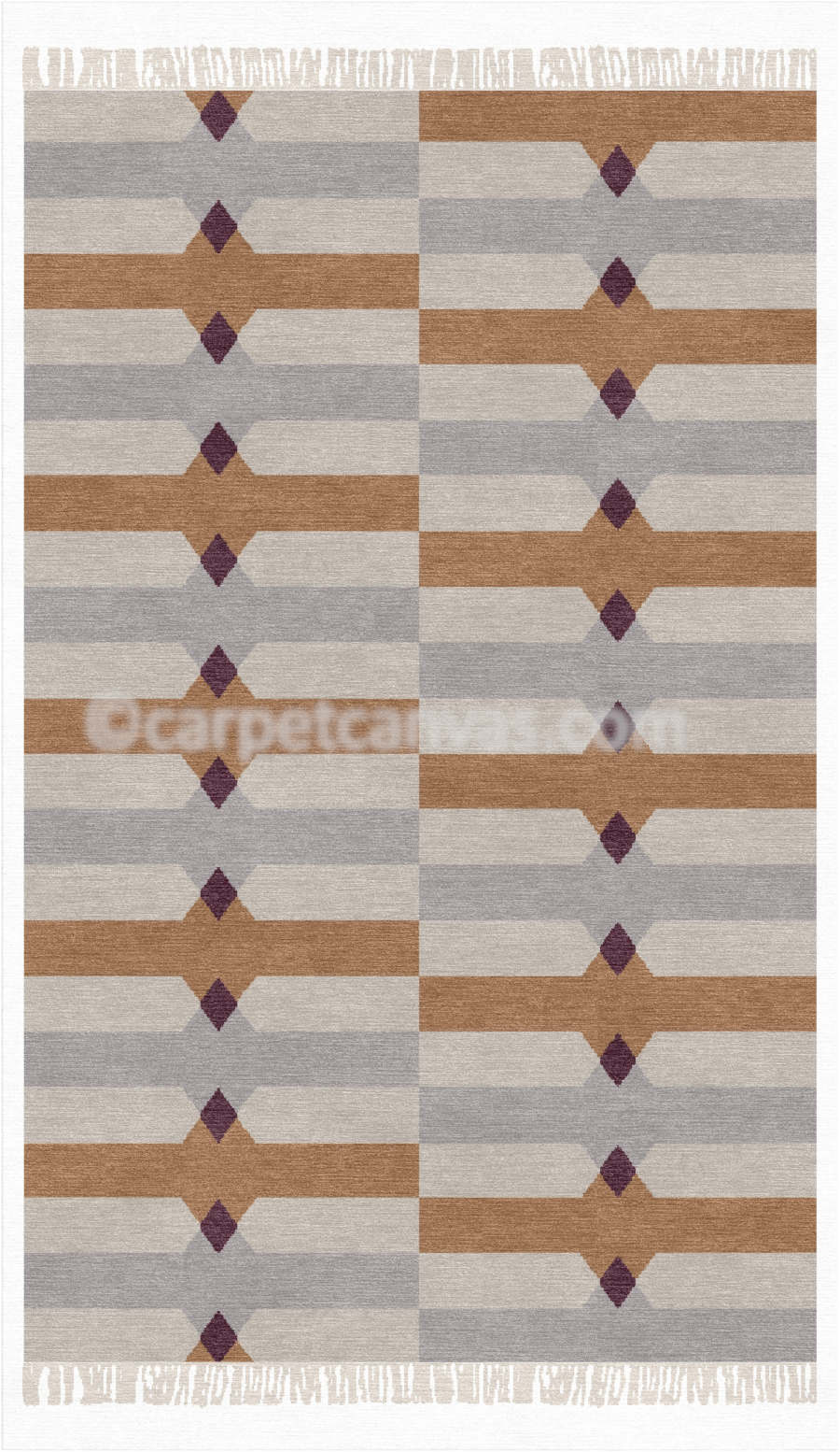 Wool Kilim Hand Made Dhurry - Prayag