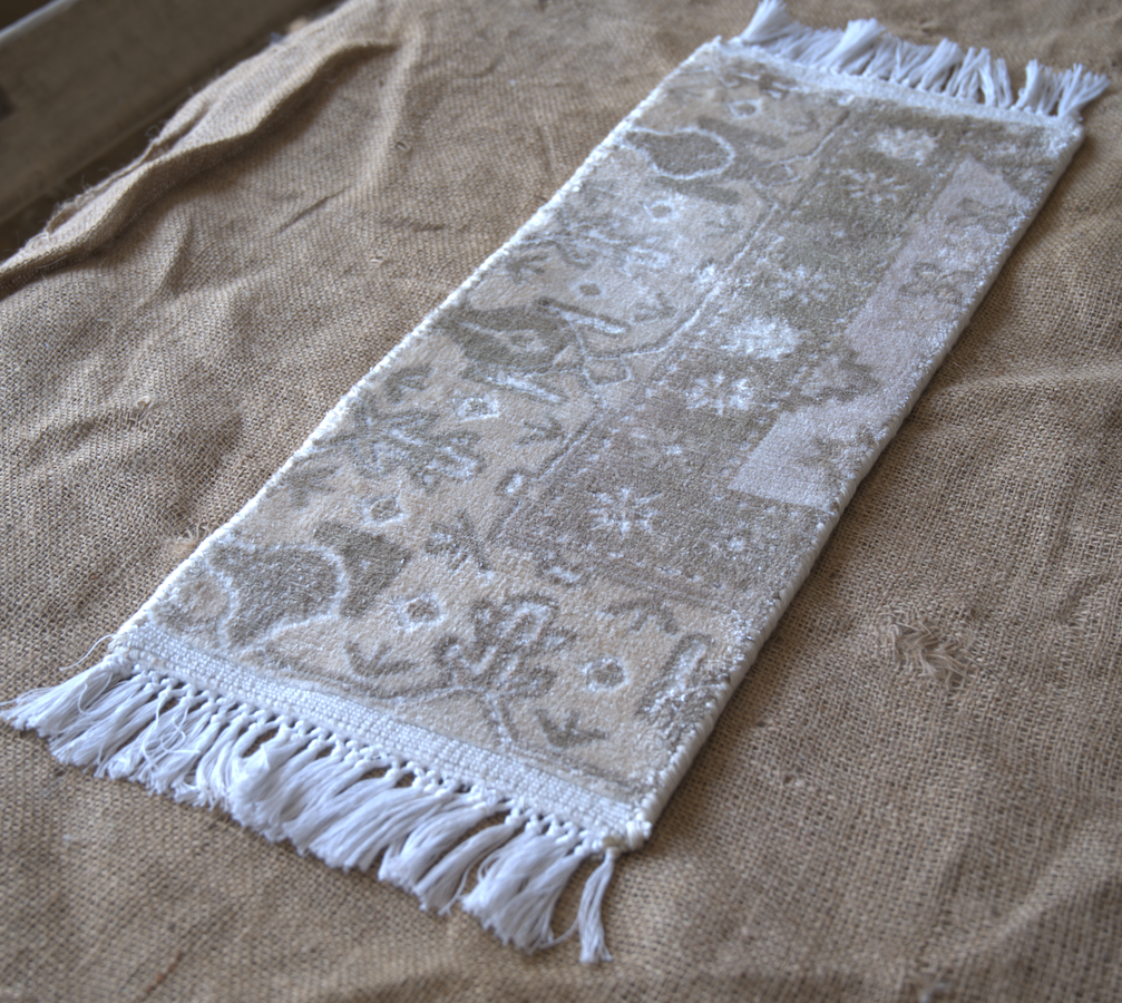 Hand Loom knotted-Surface-Viscose