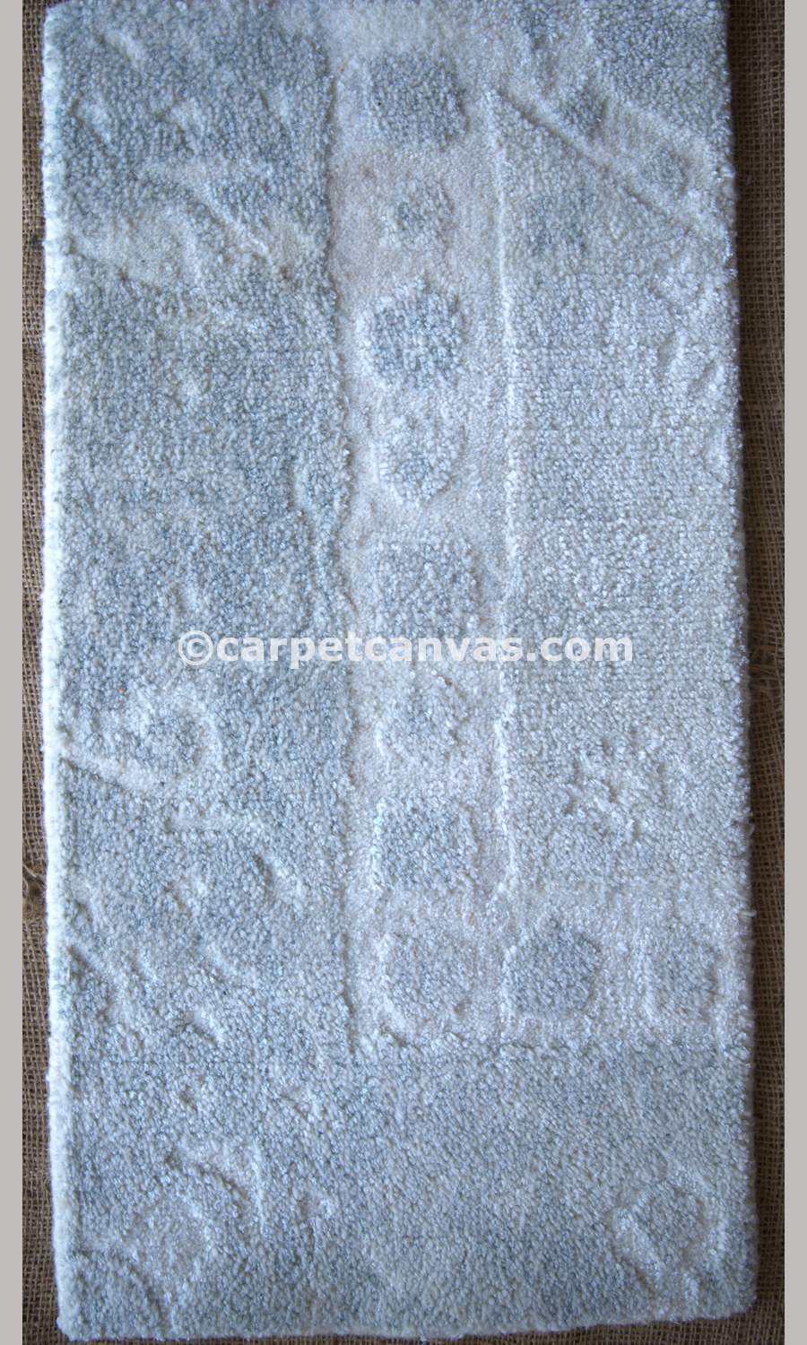 Hand Loom knotted- Surface-Wool-Viscose