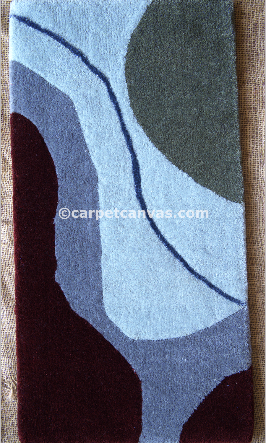Hand Tufted-Surface-Wool & Viscose