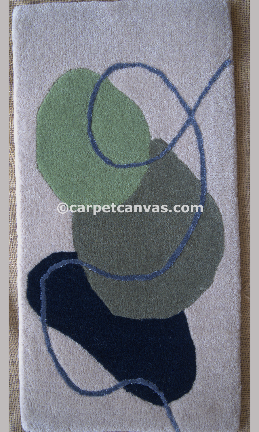 Hand Tufted-Surface-Wool & Viscose