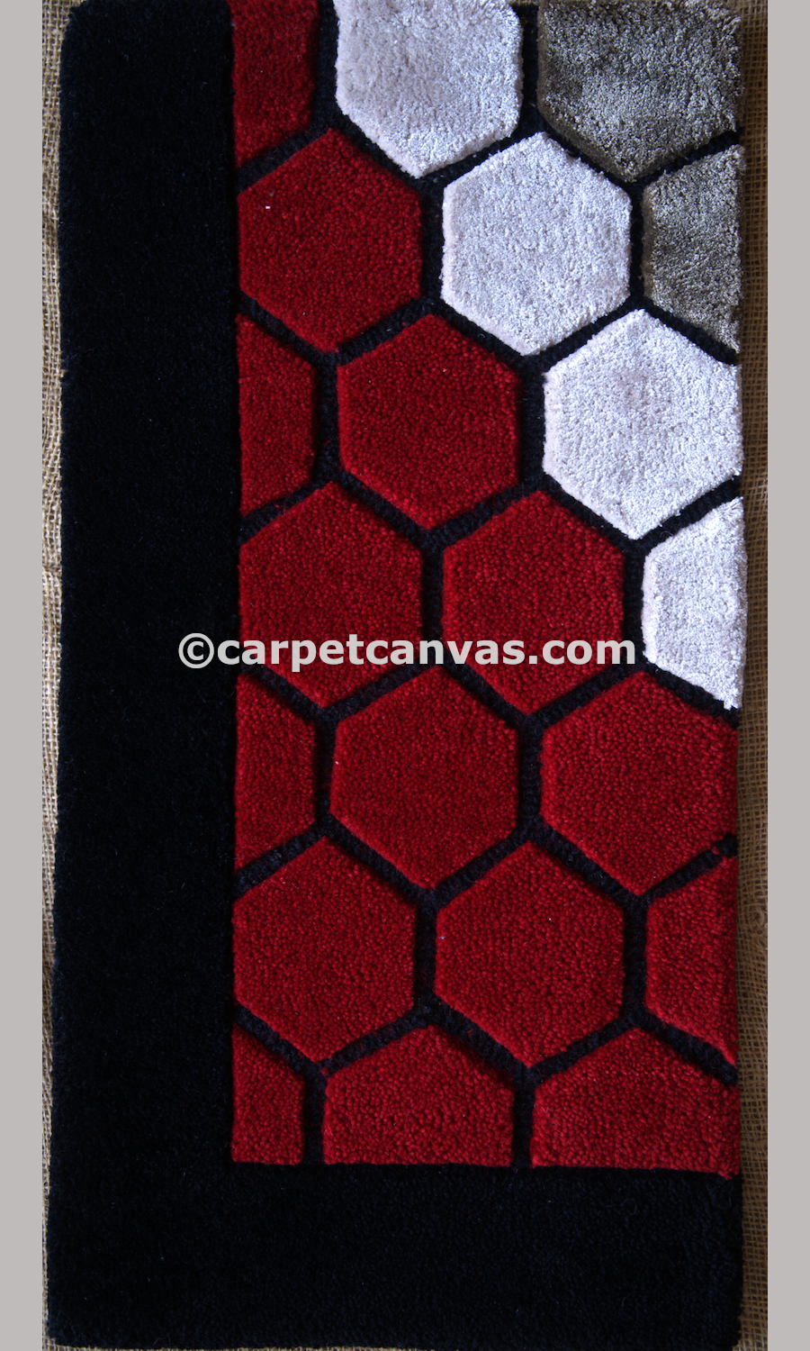 Hand Tufted-Surface-Wool-tencel