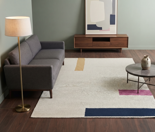 Punja Loom Flat Weave Surface Wool