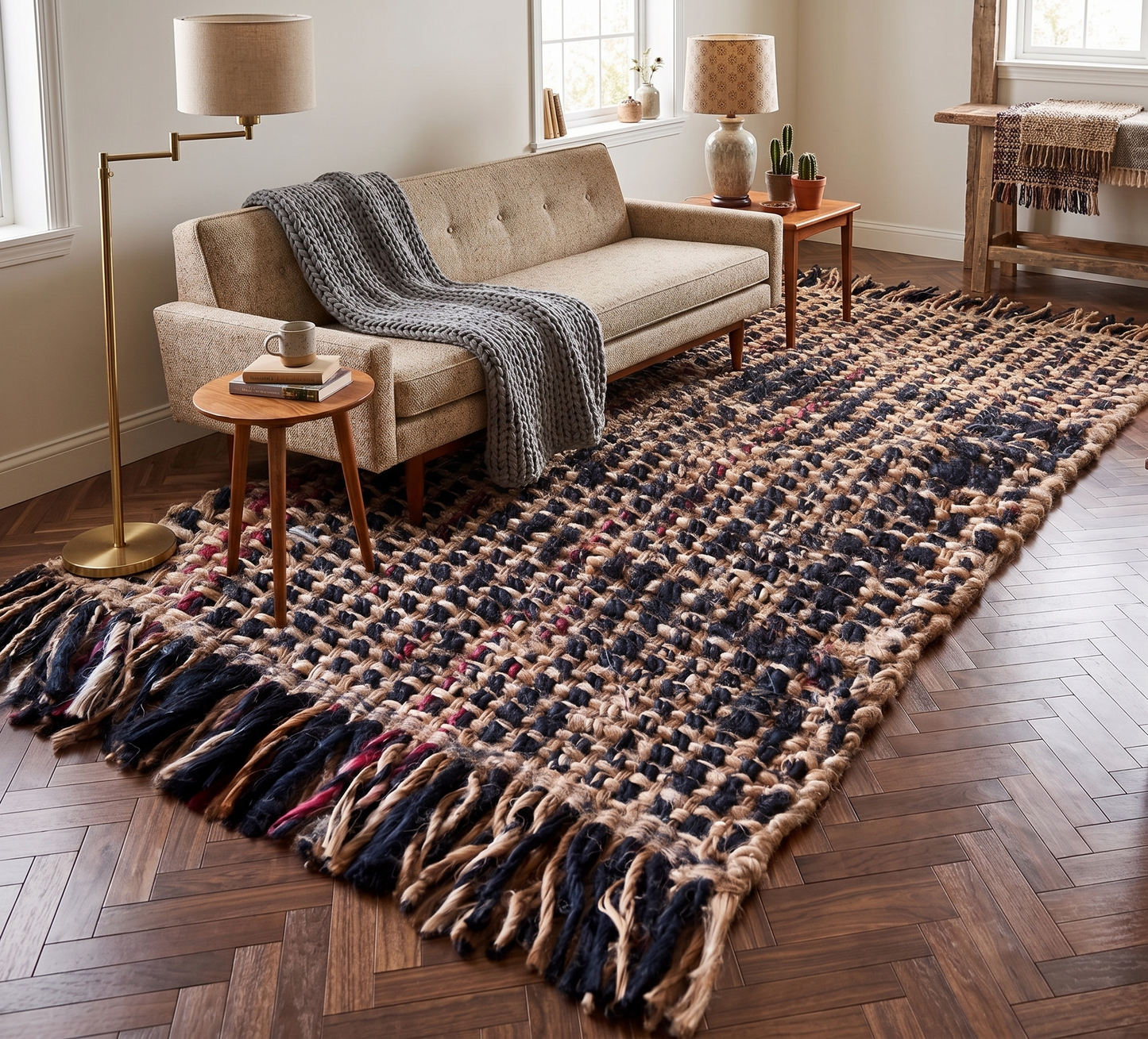 Punja Loom-Surface-Jute