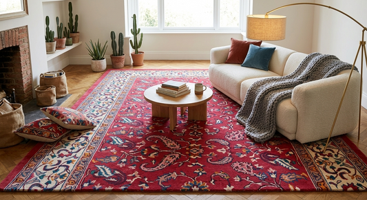 Hand Tufted-Surface-Wool & Viscose
