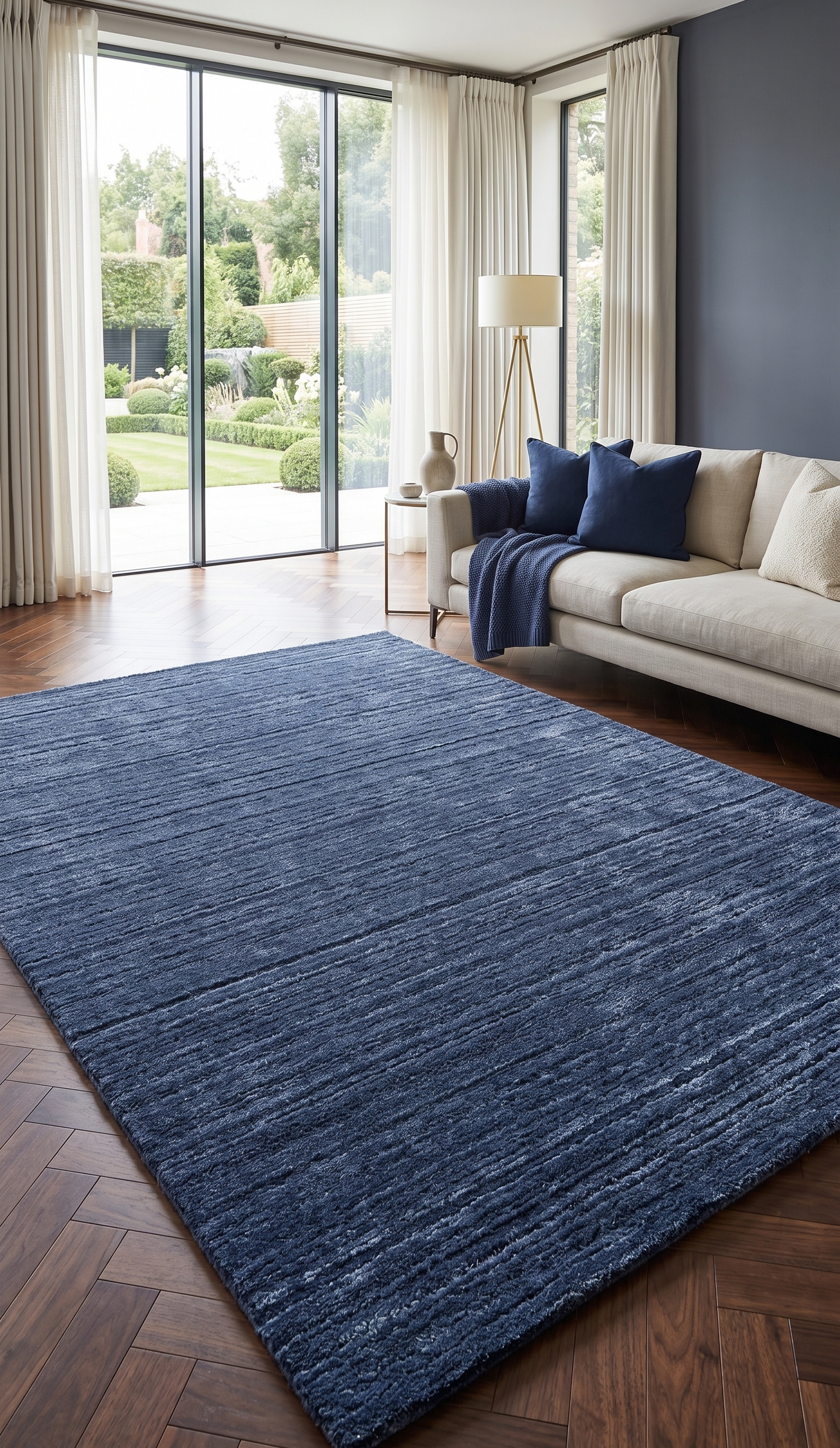 Hand Loom knotted-Surface-Wool