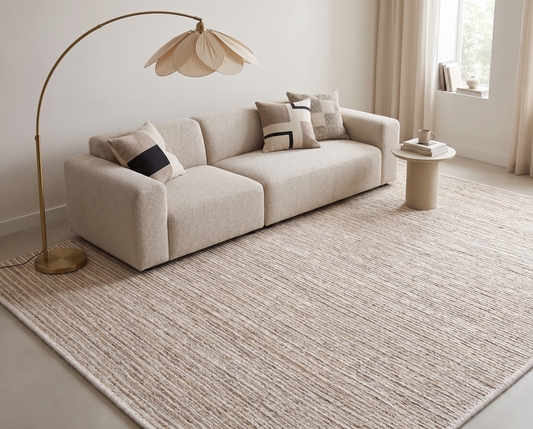 Hand knotted Sumac flat weave Surface -Wool-Jute