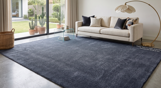 Hand Loom knotted-Surface-Polyester