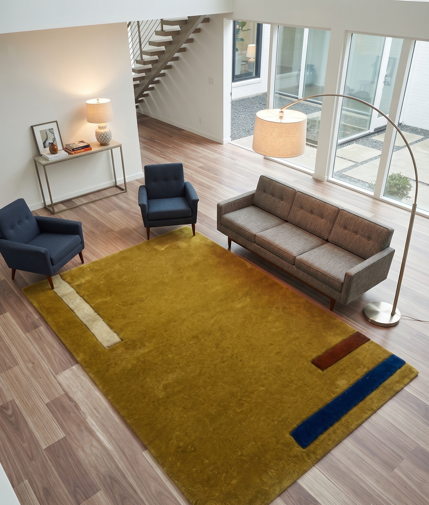 Hand Tufted Wool Shape Rug