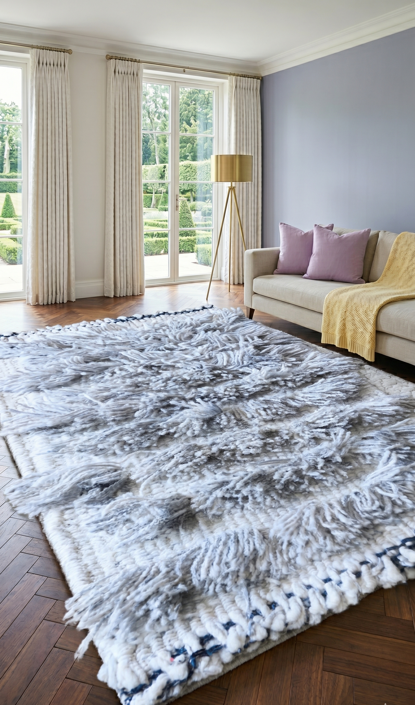 Punja Loom Shaggy Surface Wool