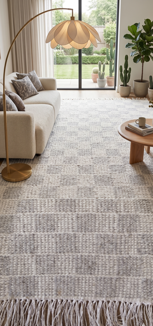 Punja Loom Flat Weave surface Wool