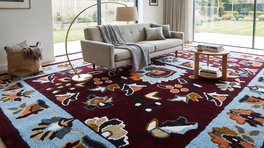 Hand Tufted-Surface-Wool & Viscose