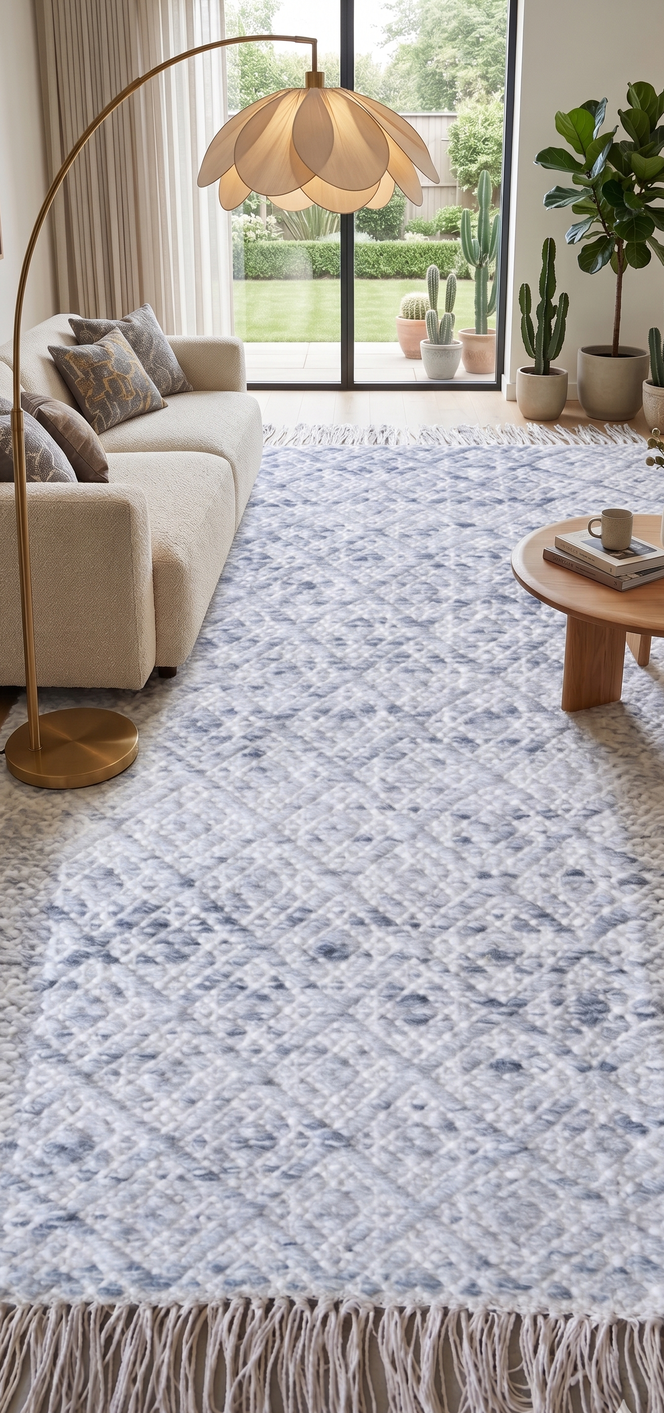 Punja Loom Flat Weave Surface Wool