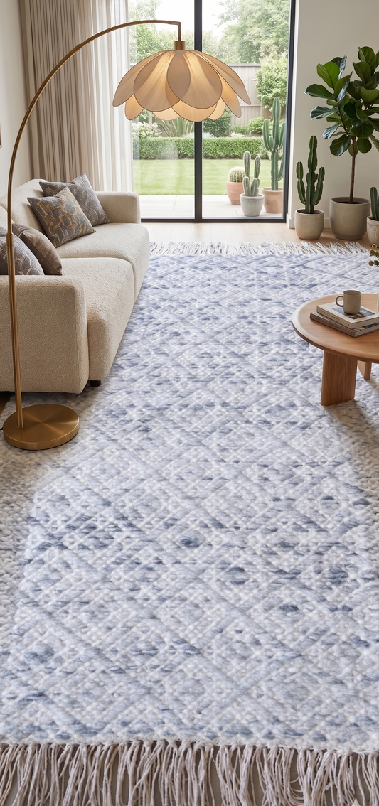 Punja Loom Flat Weave Surface Wool