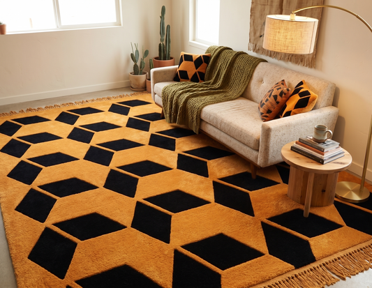 Hand Tufted-Surface-Wool