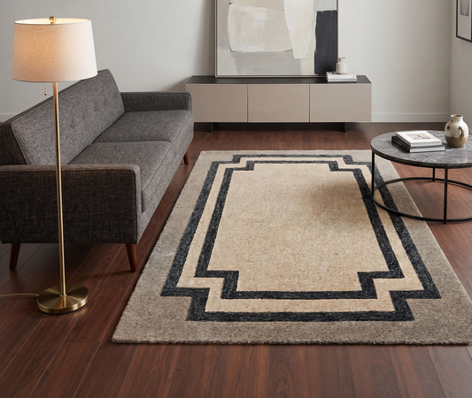 Hand Tufted Surface Wool Weave