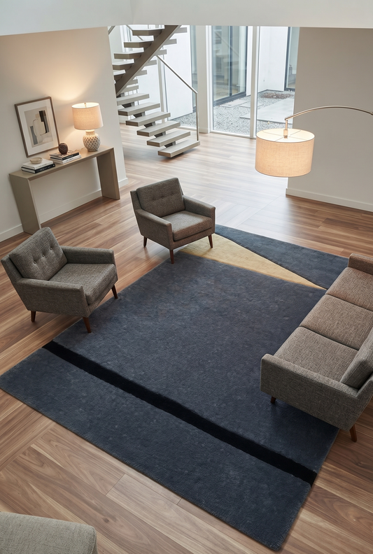 Hand Tufted Wool Shape Rug