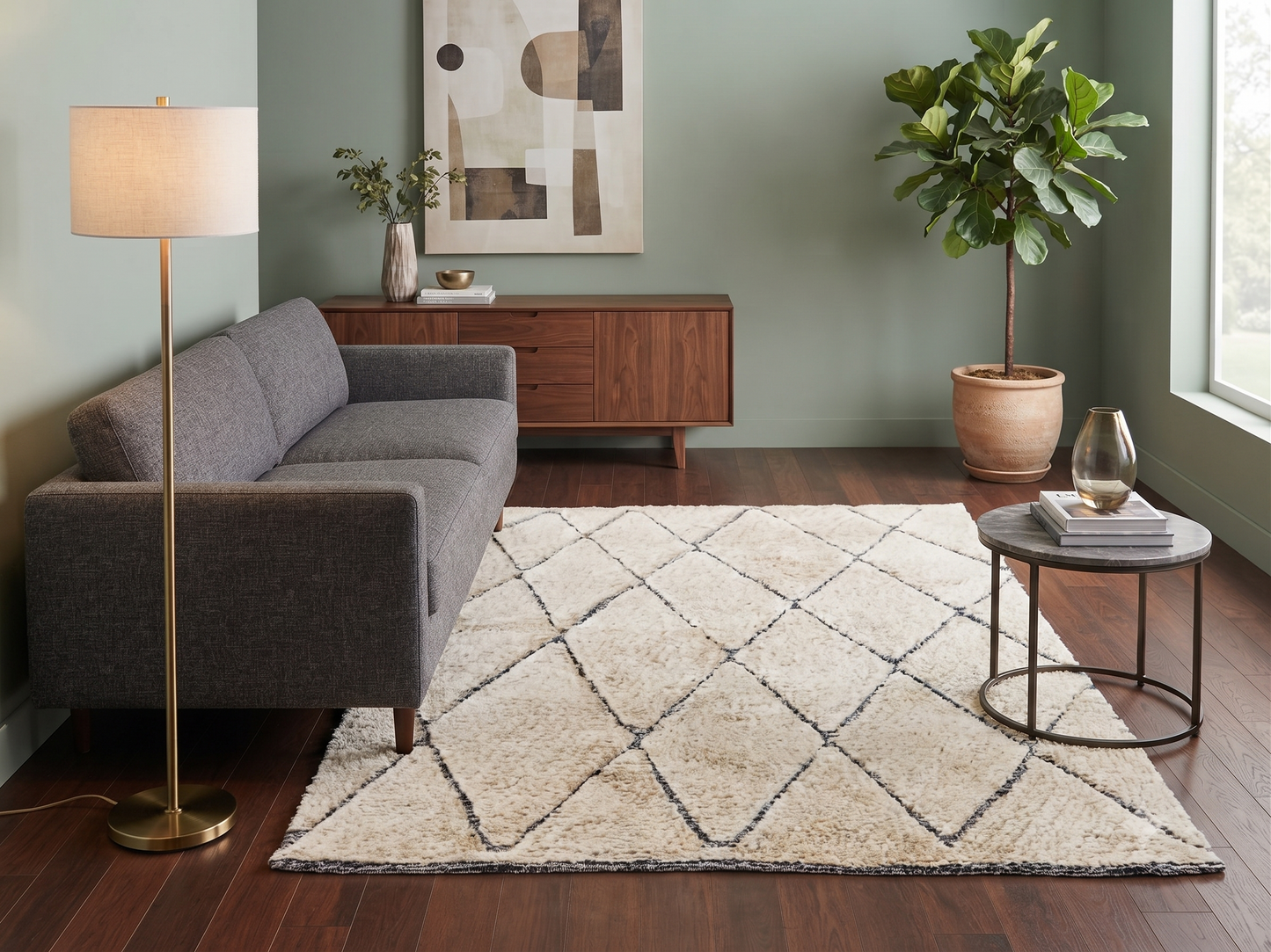 Punja Loom Shaggy Surface Wool
