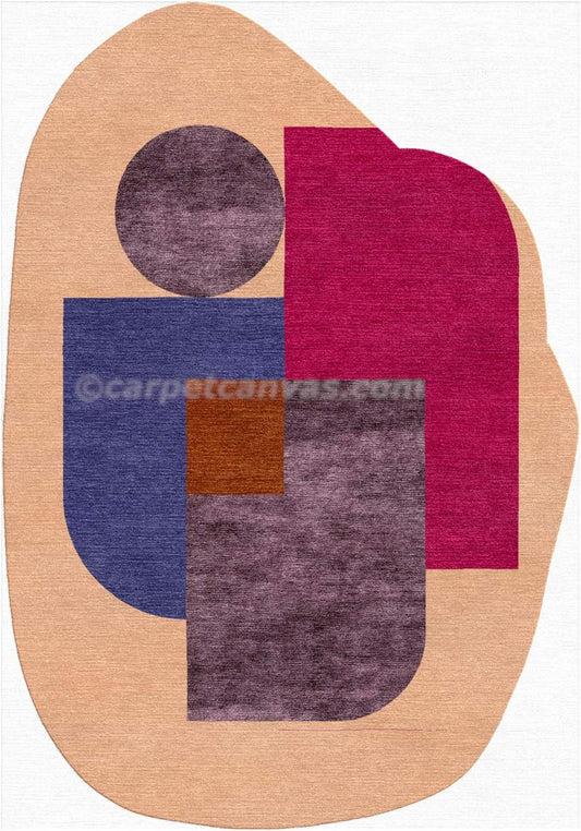Hand tufted wool rug - Faye