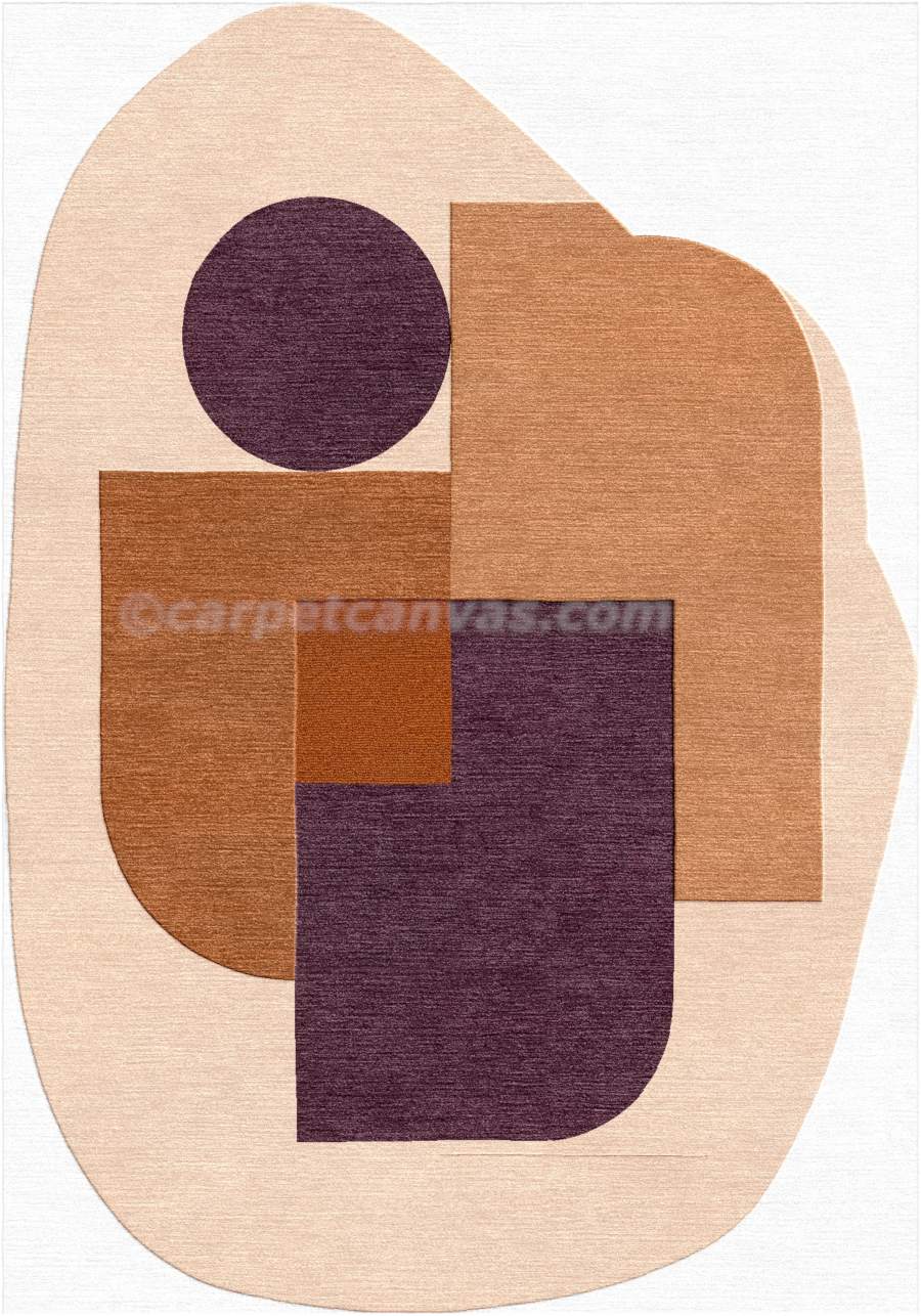 Hand tufted wool rug - Faye
