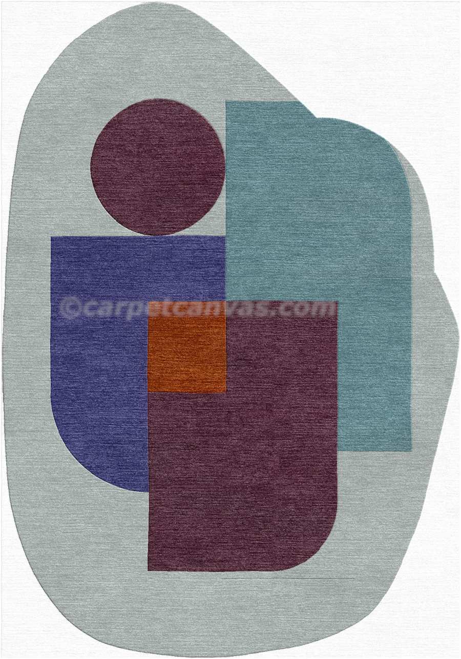 Hand tufted wool rug - Faye