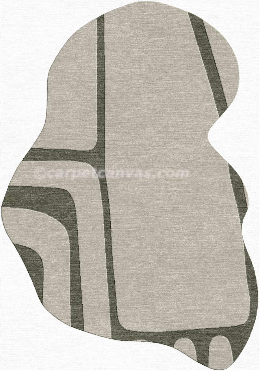 Hand tufted wool rug - Grace