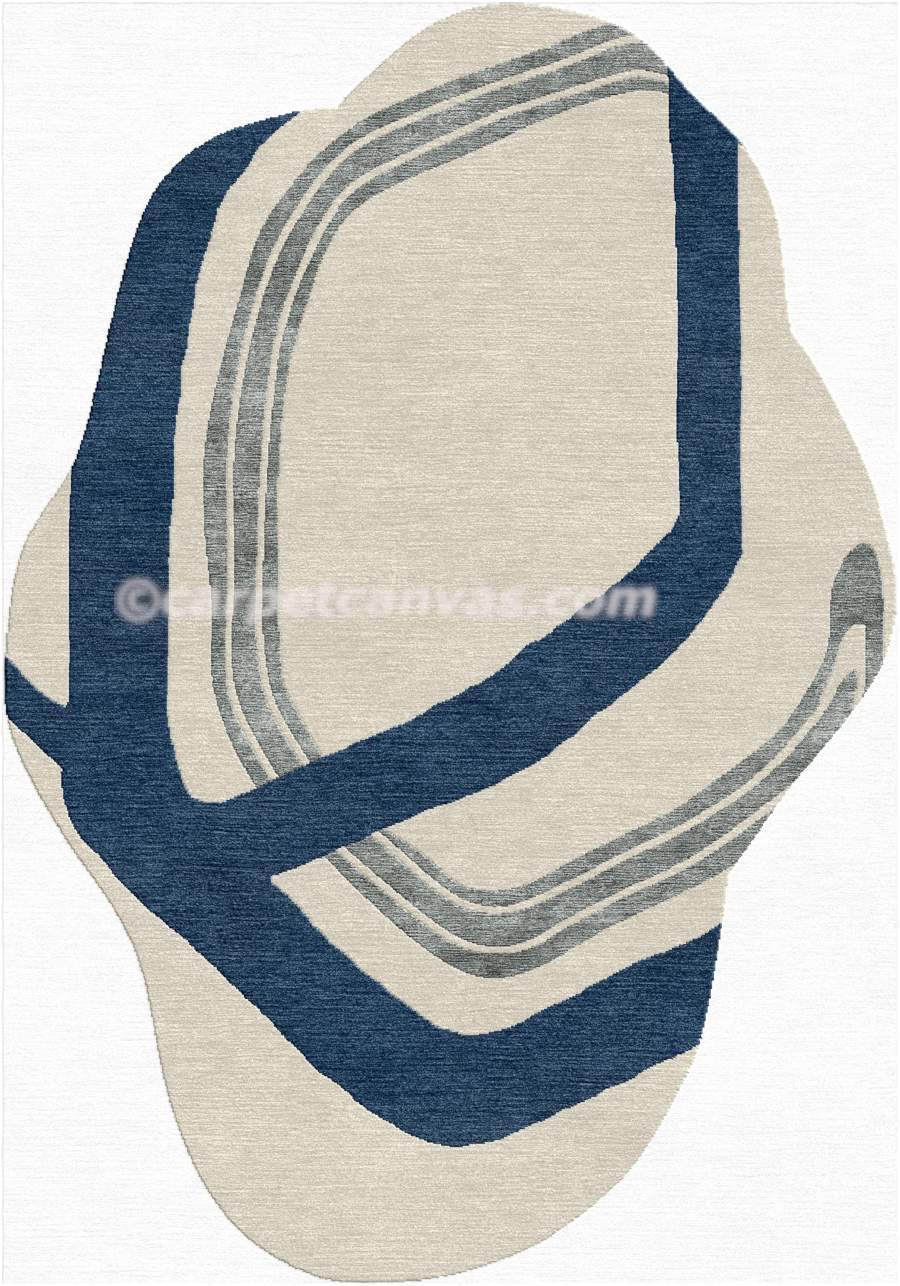 Hand tufted wool rug - Harmony