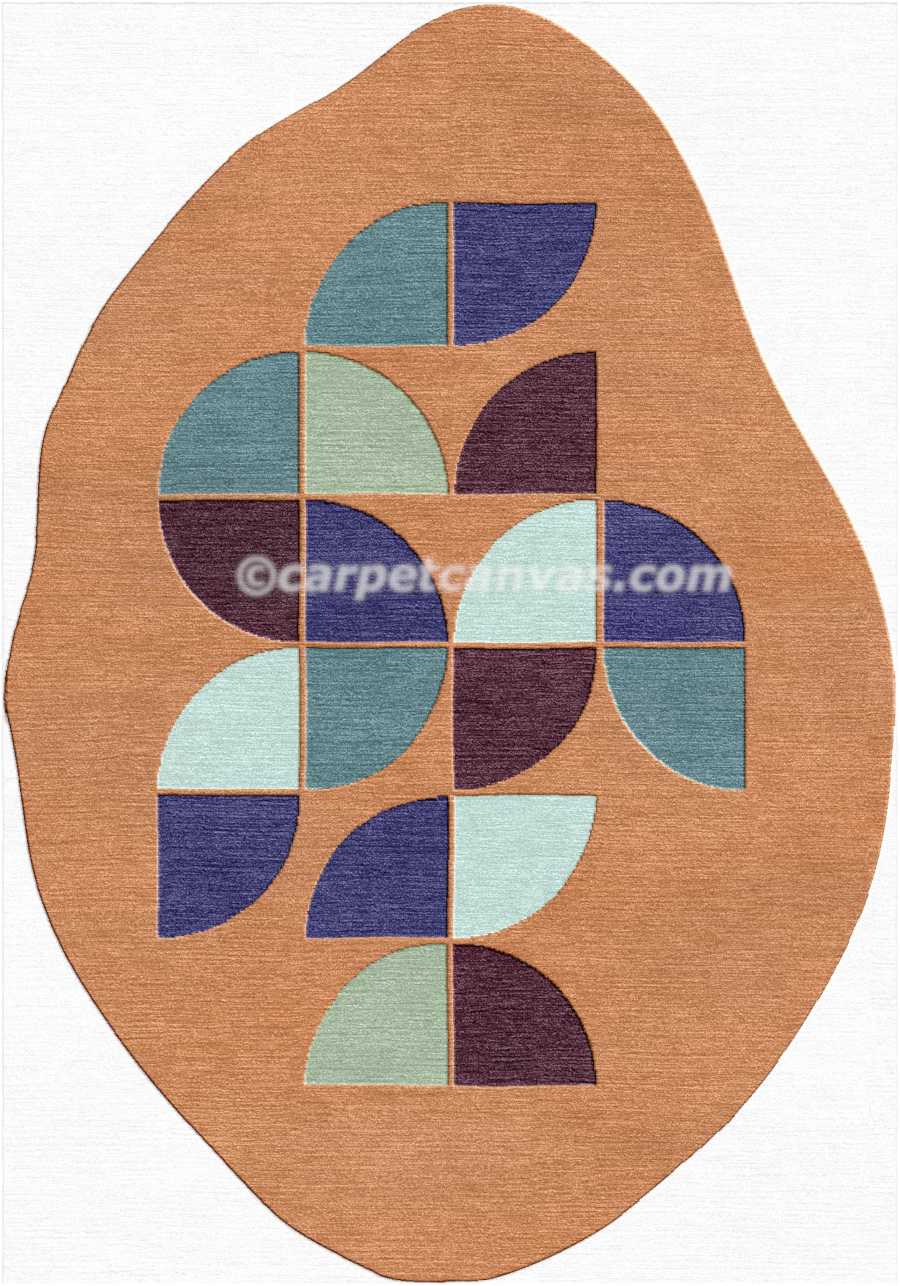 Hand tufted wool rug - Lotte