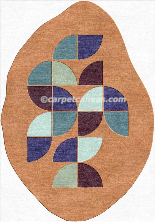 Hand tufted wool rug - Lotte