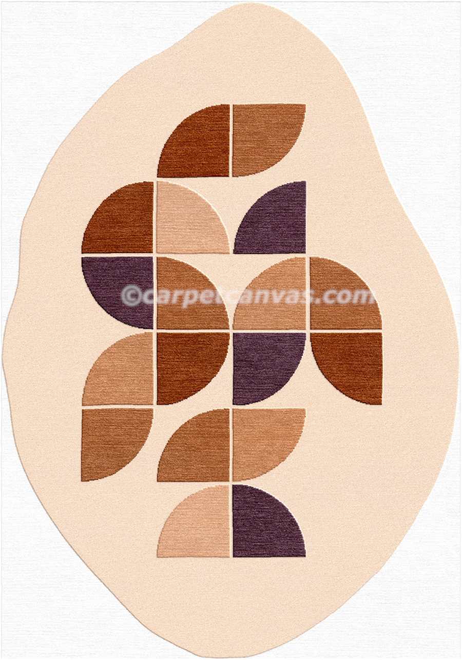 Hand tufted wool rug - Lotte