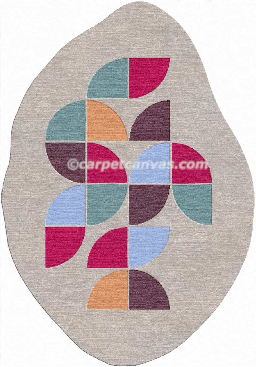 Hand tufted wool rug - Lotte