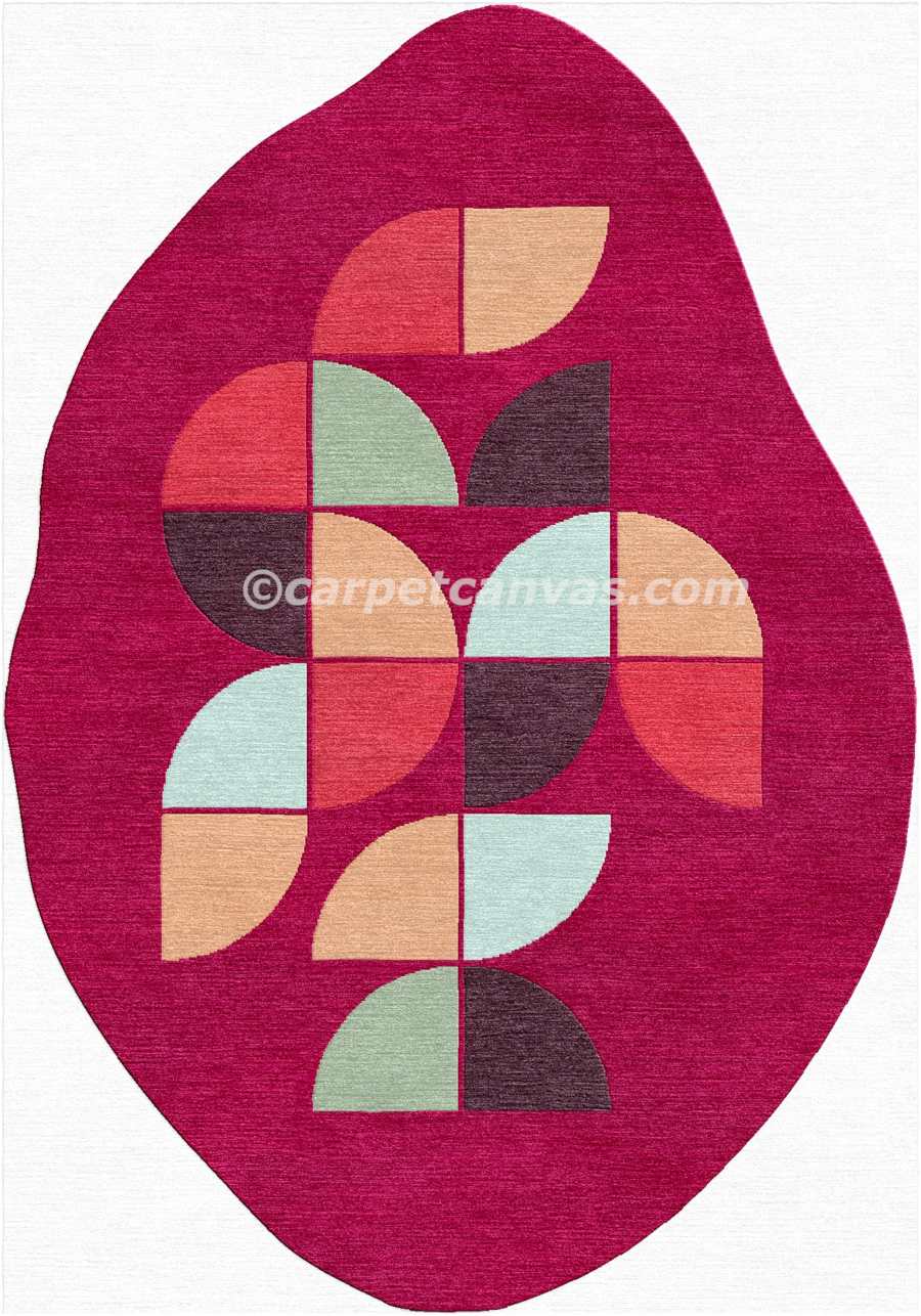 Hand tufted wool rug - Lotte