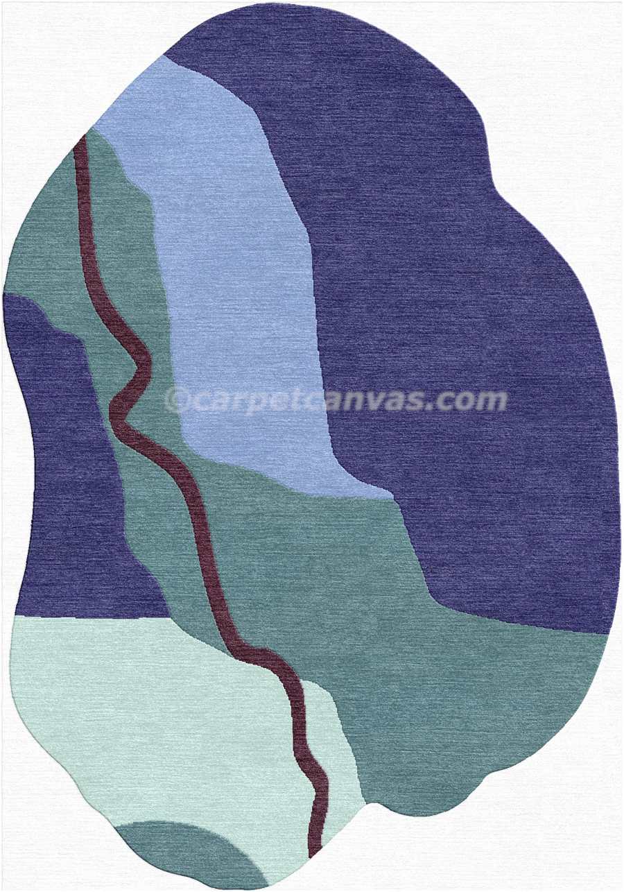 Hand tufted wool rug - Nora