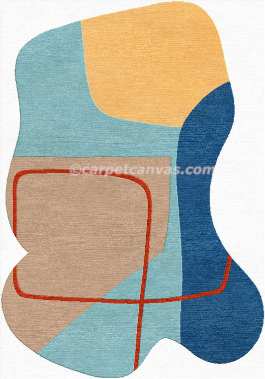 Hand tufted wool rug - Nova