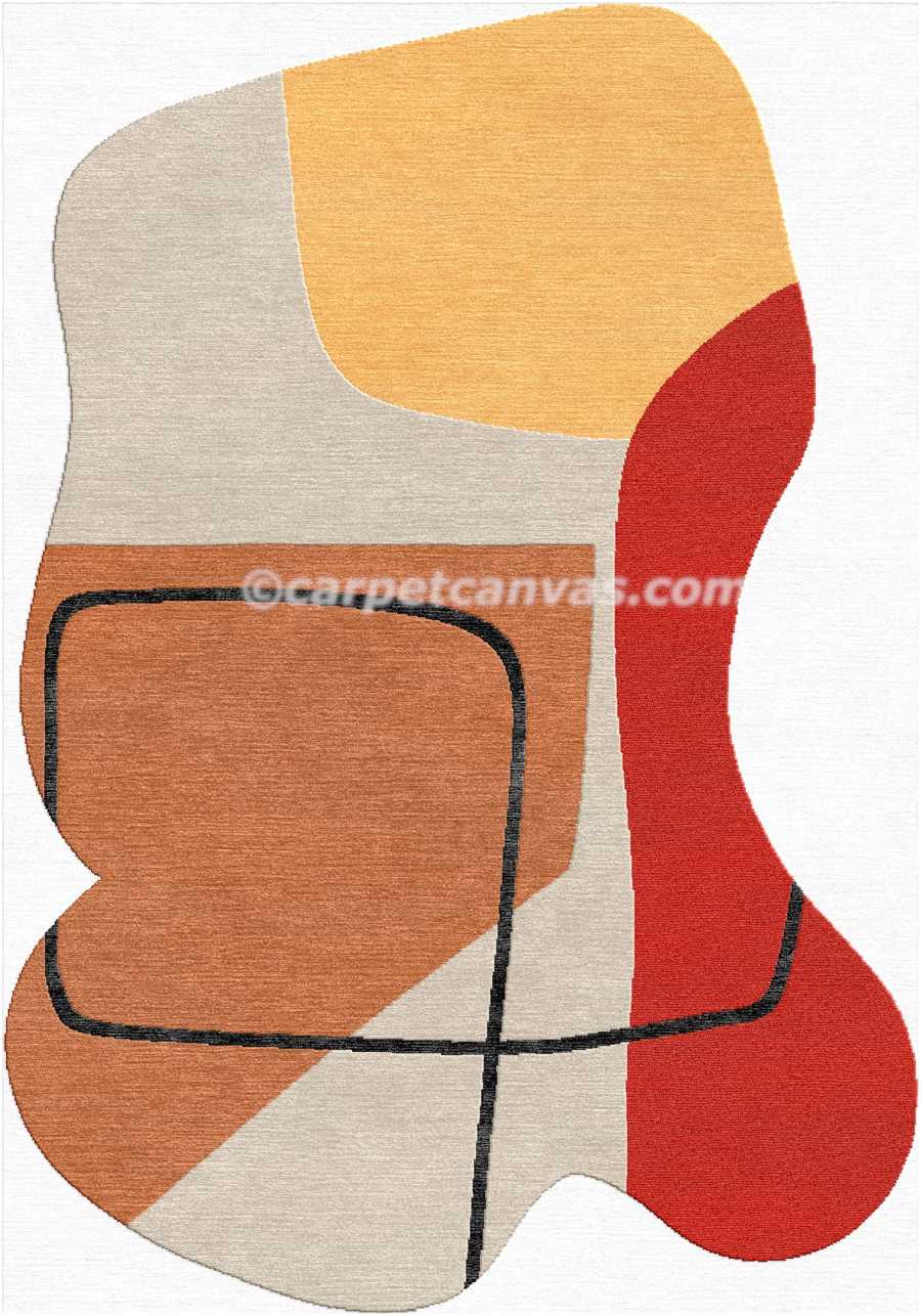 Hand tufted wool rug - Nova