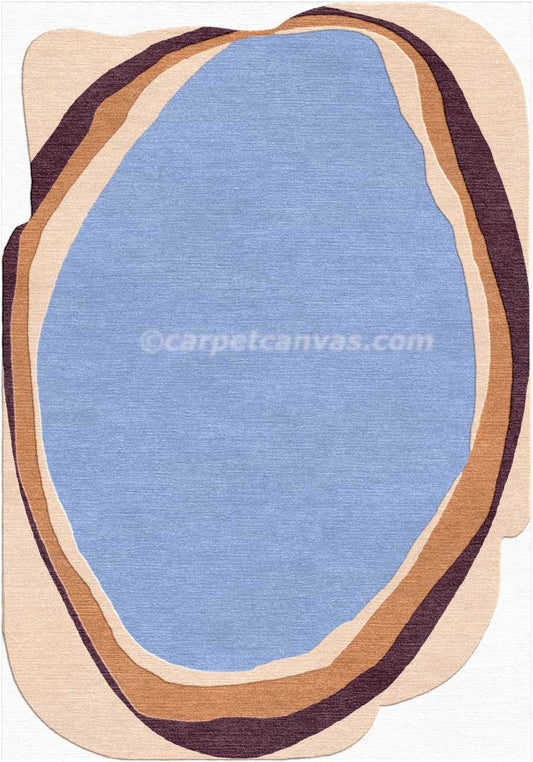 Hand tufted wool rug - Opal