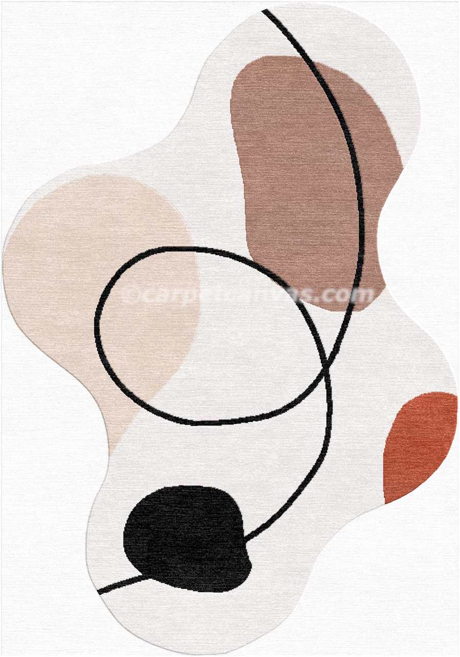 Hand tufted wool rug - Pearl